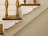 Van Dykes Restorers Larry Padgett Embellished Stairs
